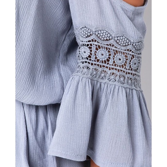 Wilde heart boho romper sz medium - Picture 3 of 7